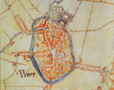illustratie Weert vroeger en nu